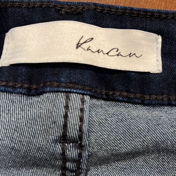 KanCan women’s Mid-Rise dark wash flare jeans size 3X-long. - Picture 5 of 9